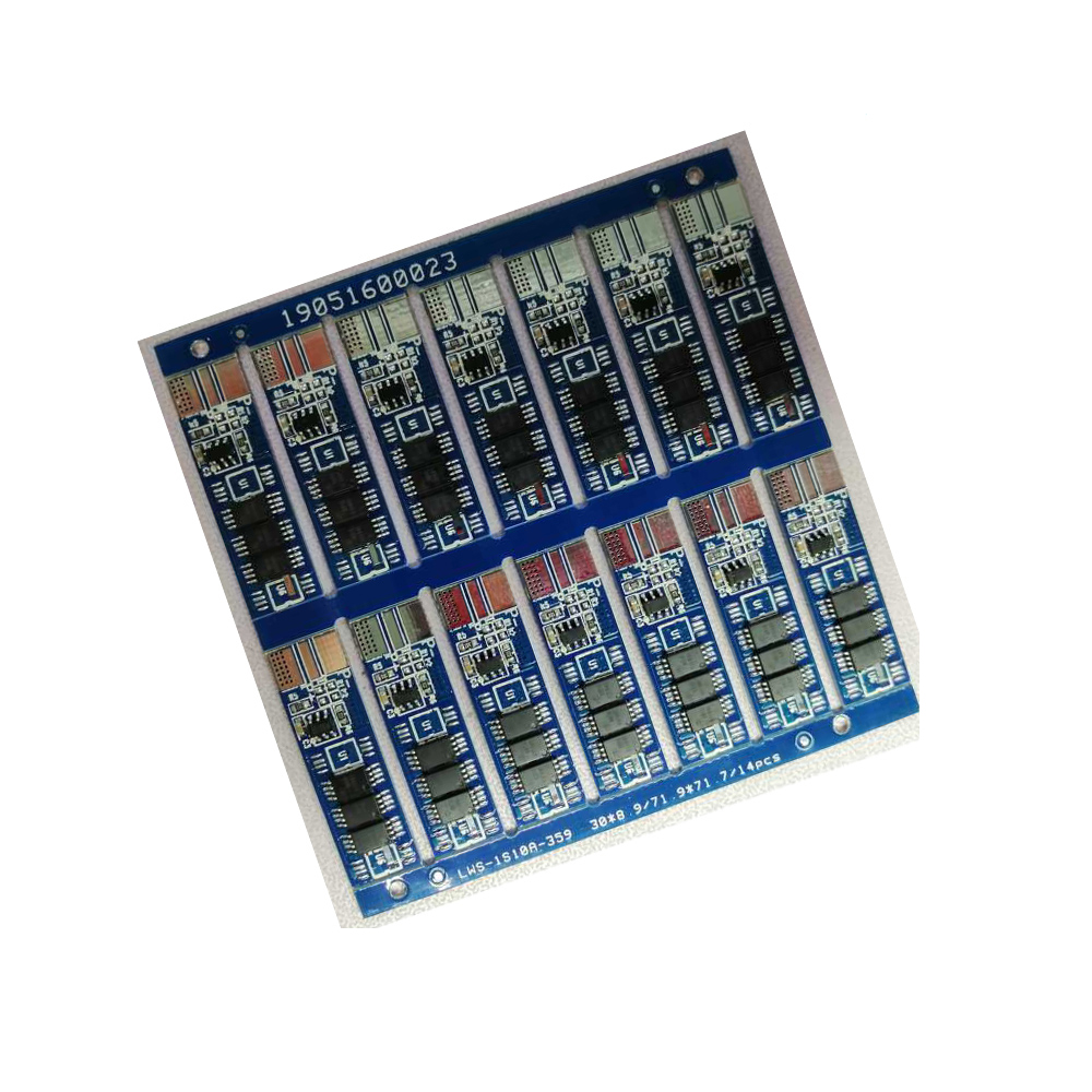 Схема защиты 1s 3,7 v 10a 18650 liion bms pcm с 10K NTC для аккумуляторного блока