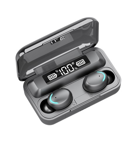 Наушники Audifonos F9 5c 5,0 IPX7 водонепроницаемые TWS Ture беспроводные наушники гарнитура наушники с микрофоном 2000 мАч аккумулятор зарядный чехол