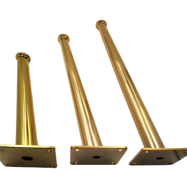15 20 25 30cm Modern Steel Gold sofa legs and feet for furniture SL-040