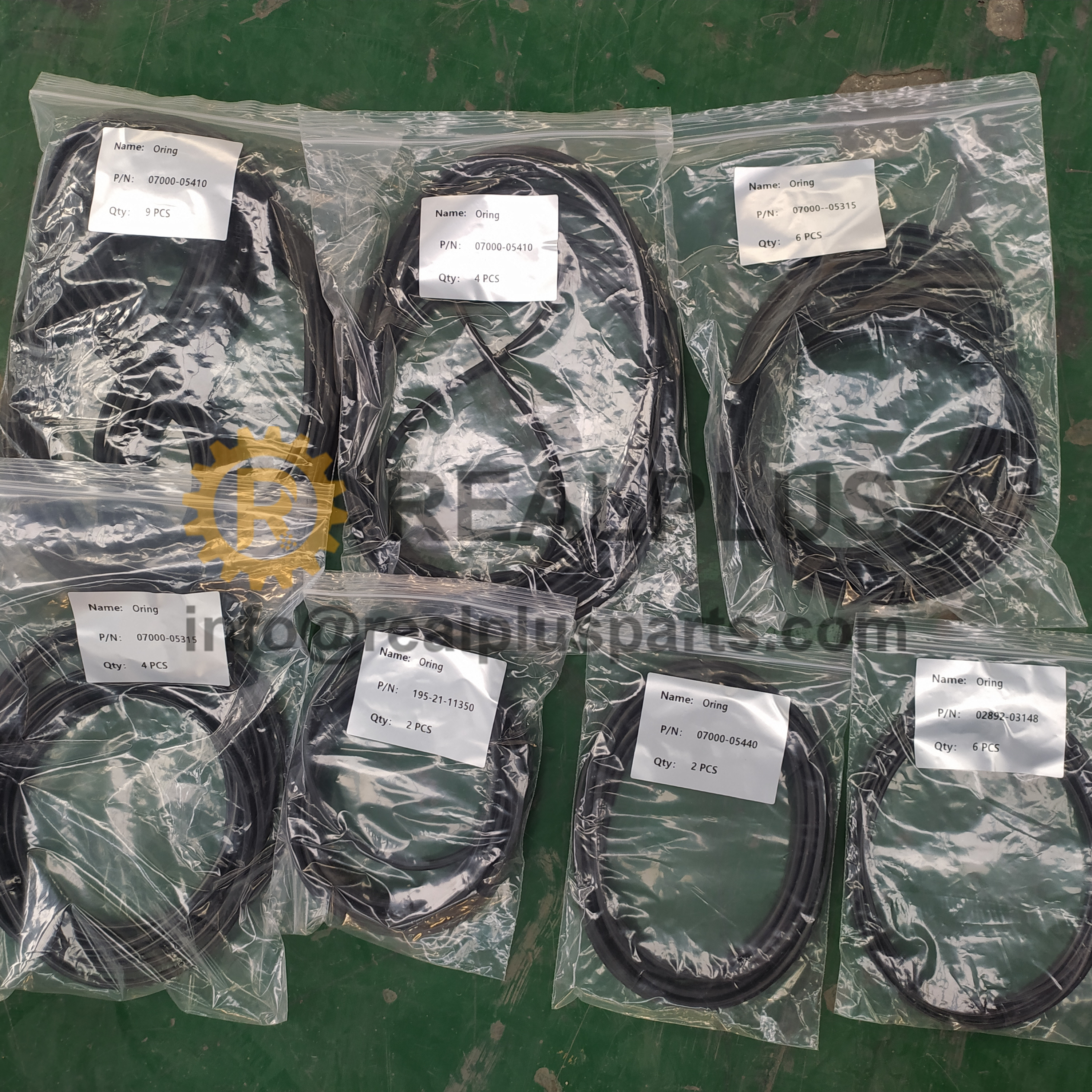 Oring Excavator spare parts EXCAVATOR Oring 07000-02110 Ring 07000-03130 Washer 01643-21845 Seal Rings Orings 170-27-12513