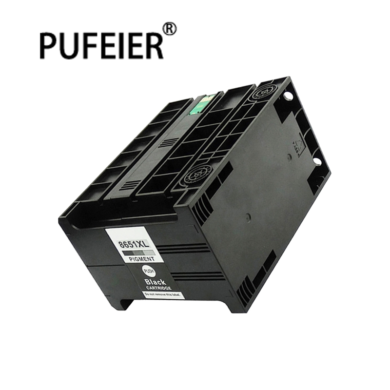 T8651 черный пигмент Совместимый картридж для Epson WF-M5190 WF-M5191 WF-M5193 WF-M5690 WF-M5693 струйный принтер чернильный картридж