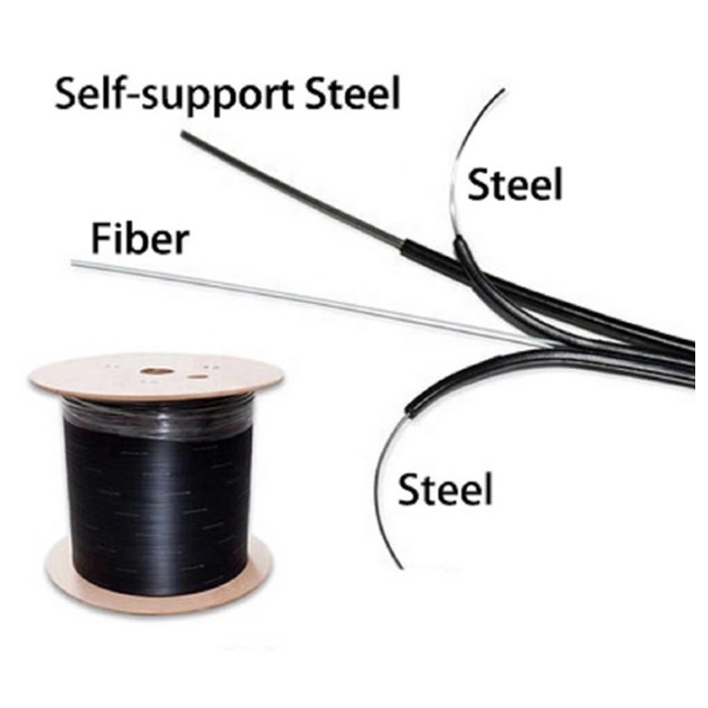 Reeling кабели с интегрированными оптическими волокнами drop cable 1 core