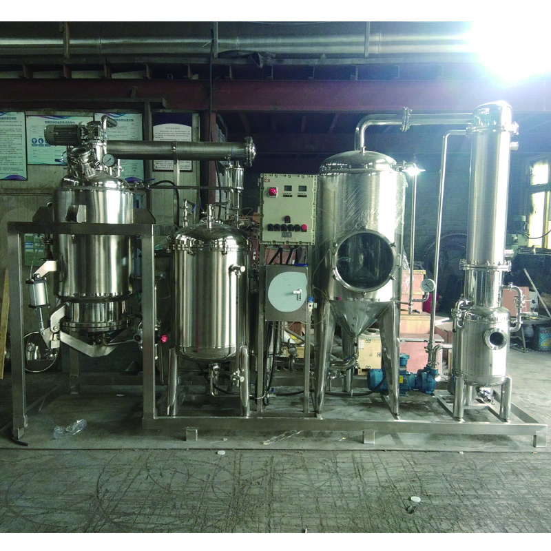 Small Chinese herbal medicine extraction and concentration unit Hot reflux extraction and concentration equipment
