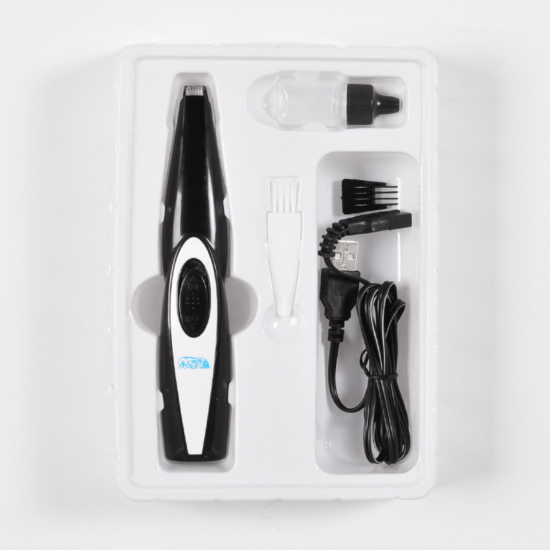 Shaving foot hair artifact pedicure hair device dog cat sole hair shaving device trimming part