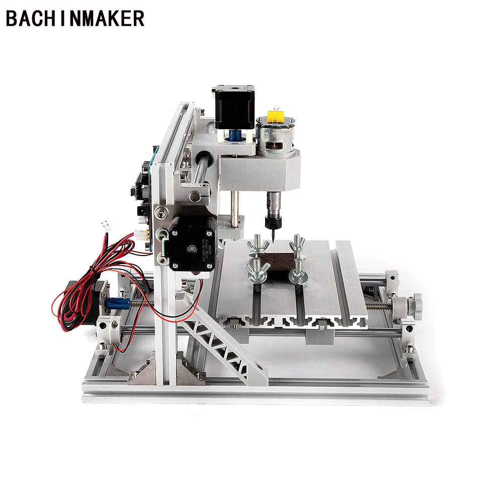 BACHIN 3018 pro 2418 mini 3 Axis cnc Router Engraver Small Laser Cutting and Engraving Machine for Wood Acrylic