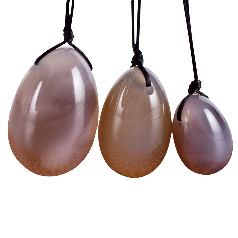 Hot Selling Yoni Eggs Natural Crystal Tiger Eye Jade Kegel Exercise Egg Yoni Eggs Set