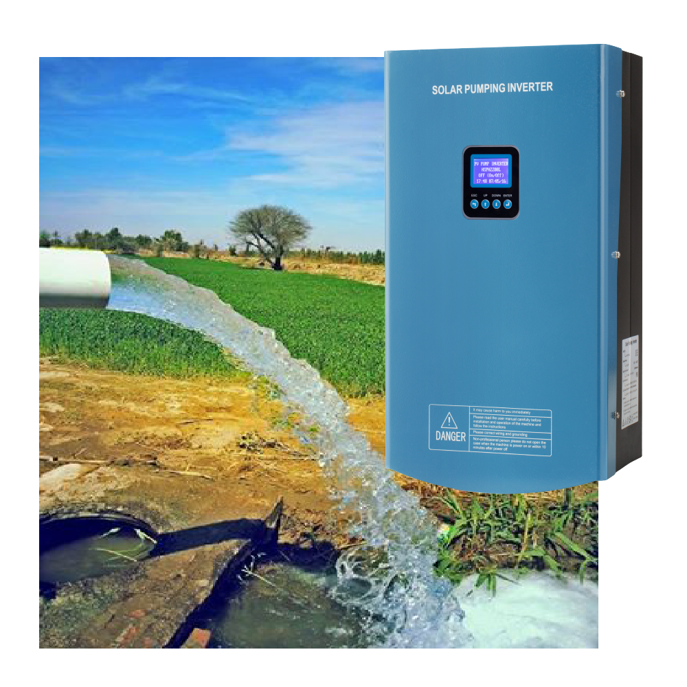 Hober 5.5kw 7.5HP HSPH5500H со слежением за максимальной точкой Мощности гибридный постоянного и переменного тока Входной солнечный инвертор насоса для фермы полива и орошения