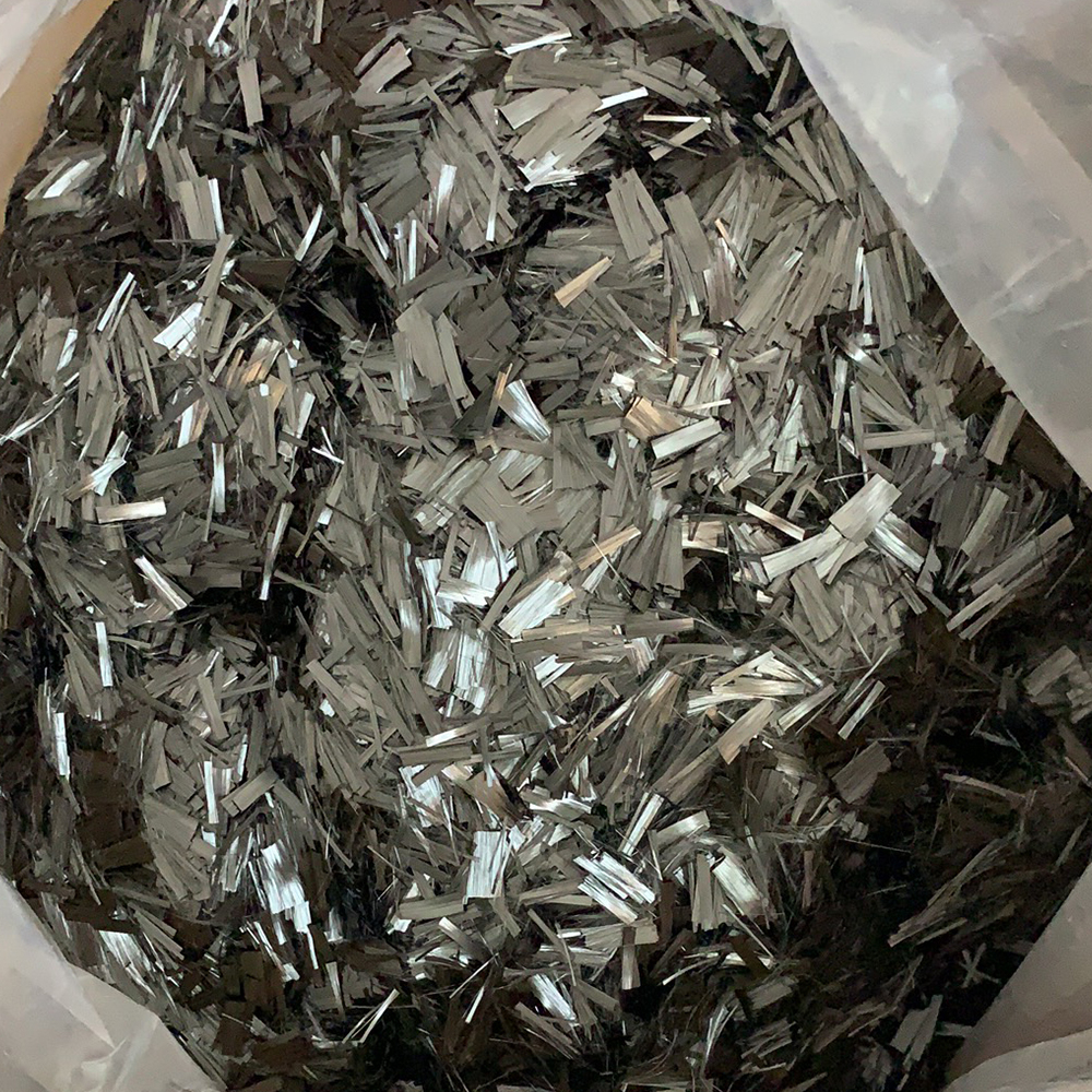 Durable High-Strength Woven Carbon Fiber Fabric Short Cut Scattered Chopped Carbon Fibre for Car Hood Accessories
