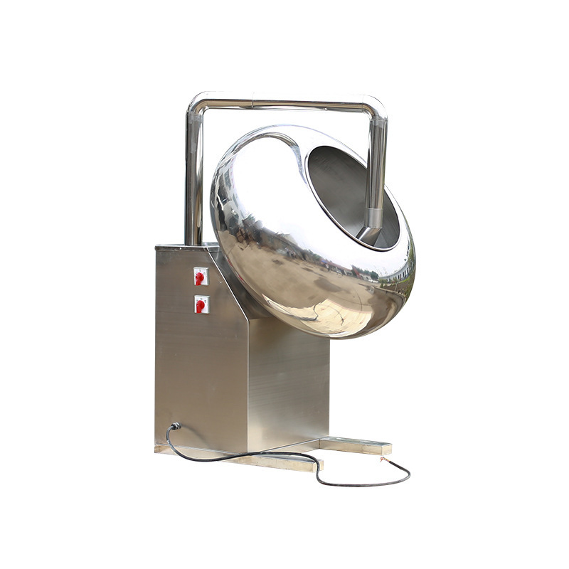 Dragee Praline Nut Sugar Sprayer Caramel Spray Small Popcorn Coating Machine for Groundnut Nut in Chocolate