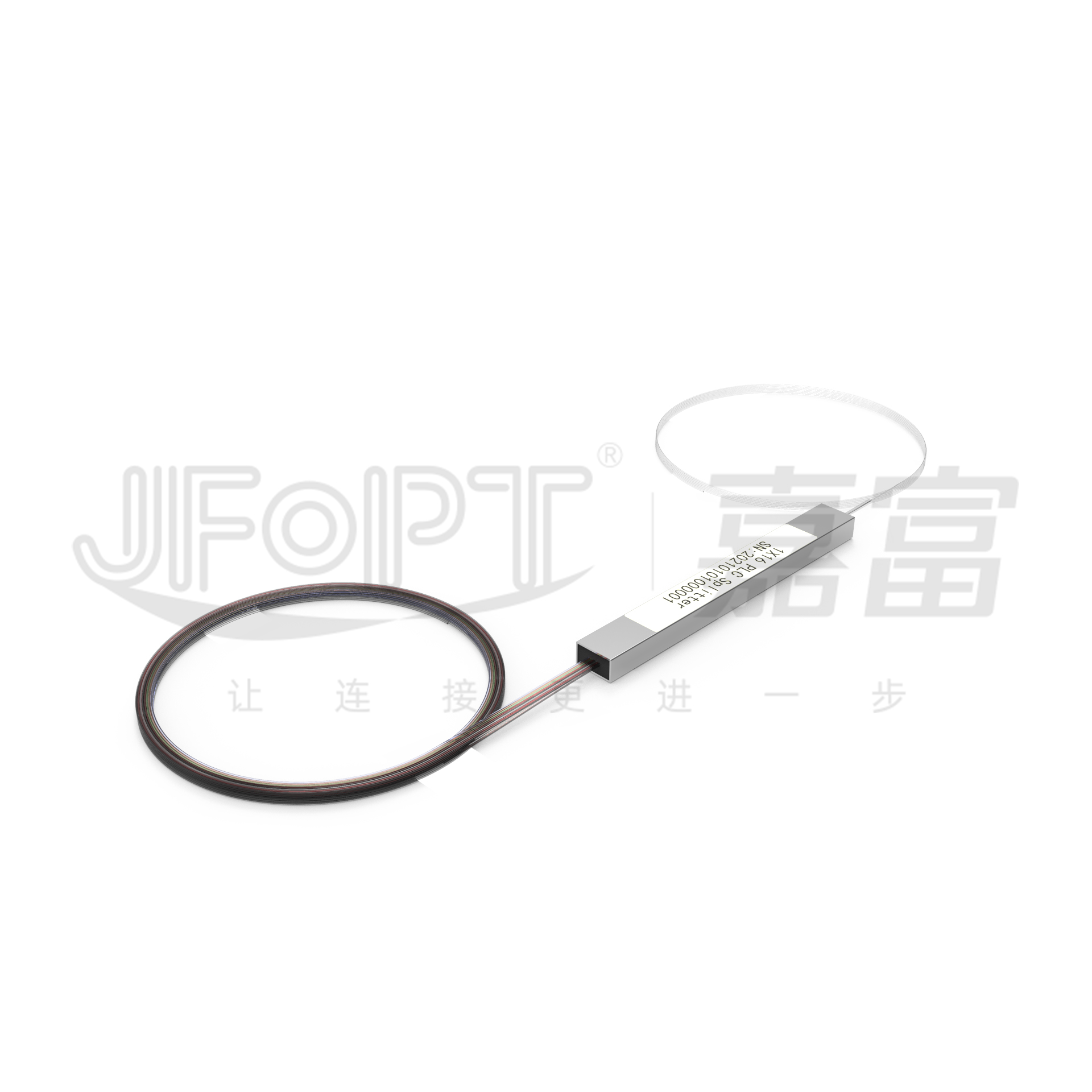 High quality good performance fiber optical splitter Small Size Metal Tube Bare fiber type coupler PLC fiber optic splitter