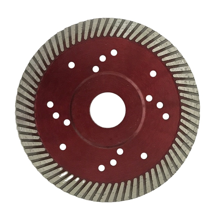 4.5inch diamond fine turbo blade for dry cutting granite