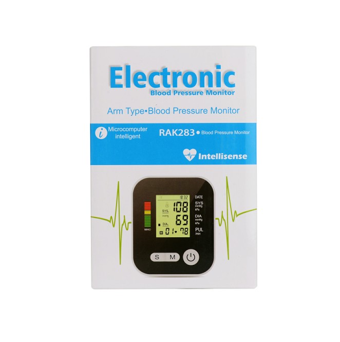 Wholesale Price Upper Arm Sphygmomanometer Digital BP Blood Pressure Monitor Meter RAK283