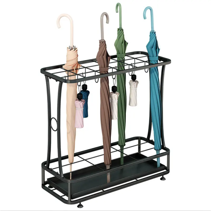 Metal Umbrella Stand Storage Rack Holder Display Indoor Office Hotel Umbrella Stand Indoor Umbrella Stands