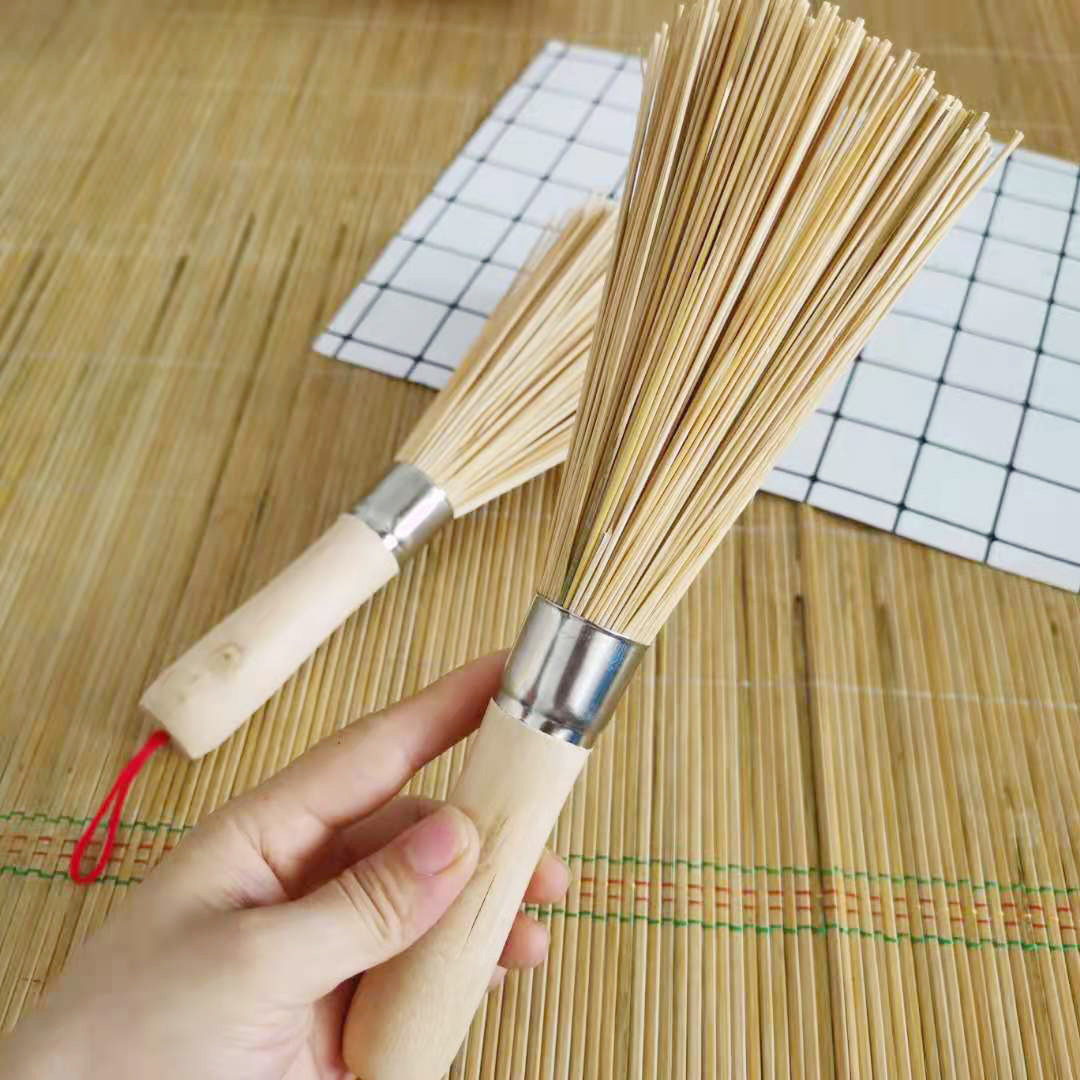 Kitchen Chicken Household Tool Vertical Long Handle Pot Dish and Pan Clean Oil Brush Cleaning Artifact Washing Up Dishwashing