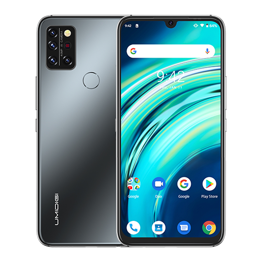 UMIDIGI A9 Pro 4g Android смартфон 48MP Quad камера 6,3 "FHD + полный экран 6 ГБ + 128 ГБ ROM Octa Core 4150 мАч мобильные телефоны