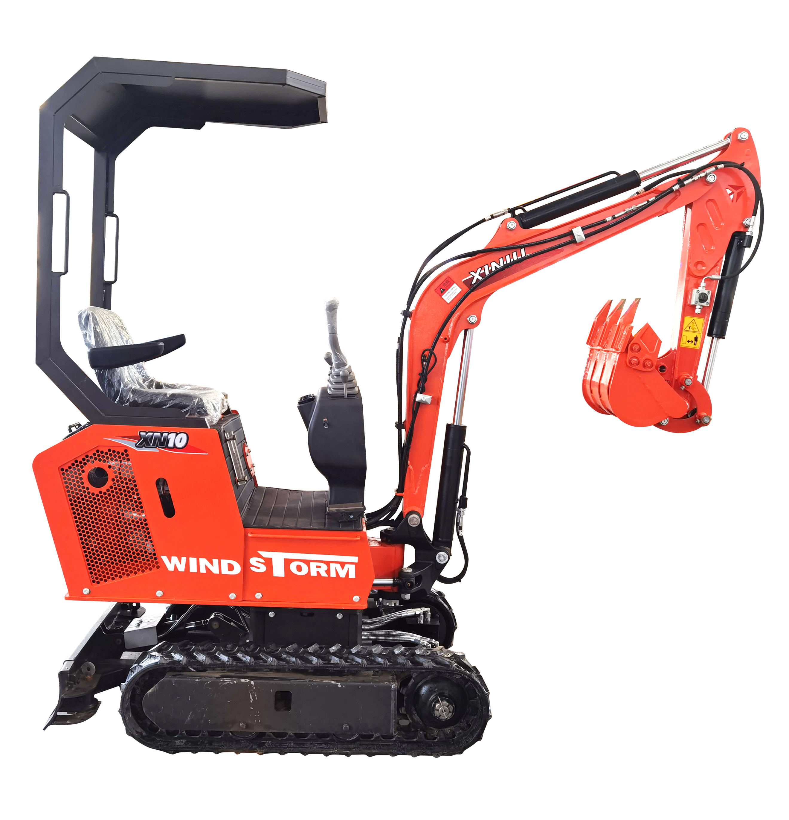 XN10 Windstorm Xiniu 800 кг маленький Траншейный копатель машина для бурения отверстий детский экскаватор