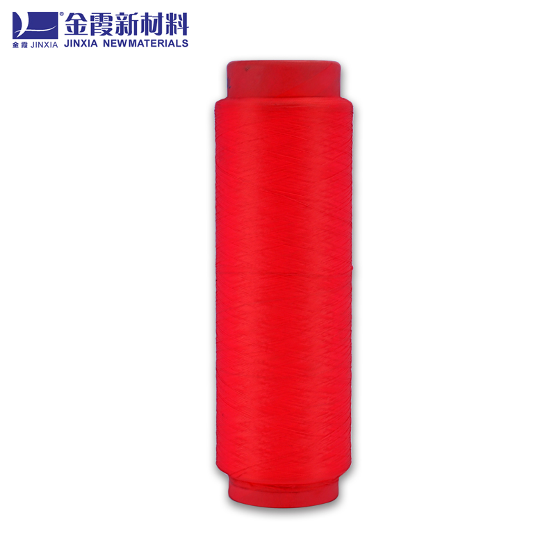 JINXIA 150D/144F Dope dyed polyester filament yarn polyester dty yarn