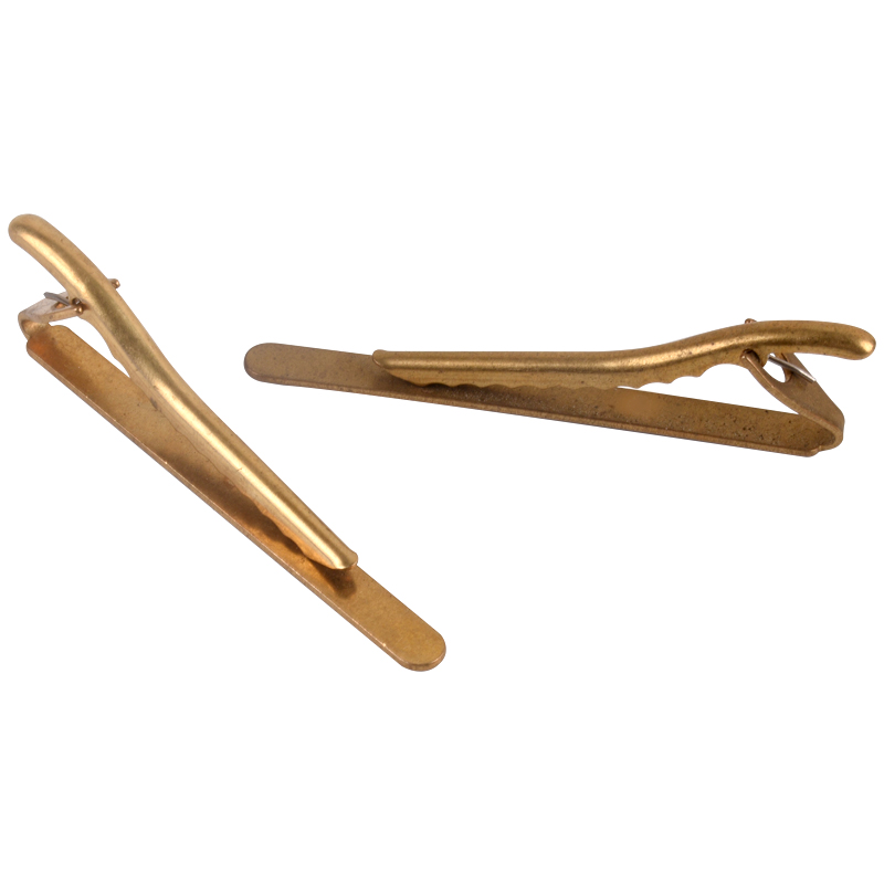 Jiawo Hot Sale Custom Copper Clip on Tie, Tie Pin Clip Tie Clip with Cheap Price