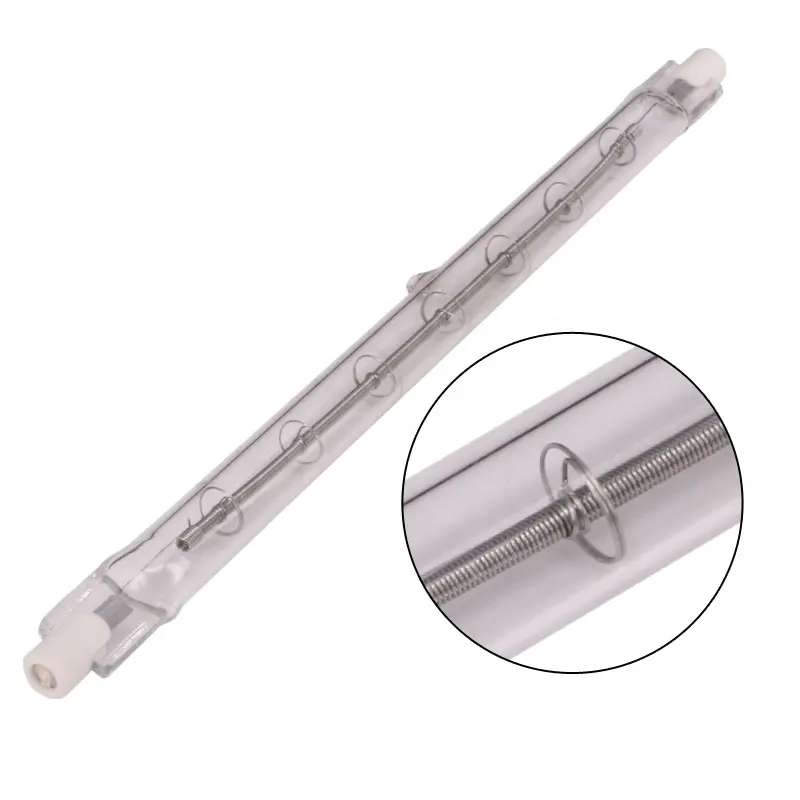 Manufacturer High Performance Infrared Heating Lamp Quartz Tube Heating Element Replacement