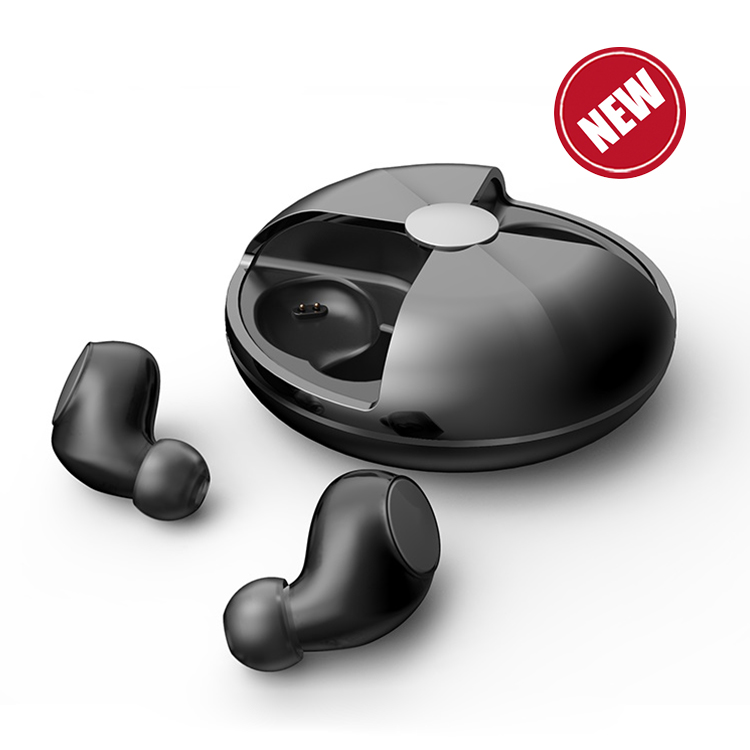 Трендовые Новые водонепроницаемые спортивные наушники-вкладыши Handfree Bluetooth, настоящие стерео наушники с шумоподавлением TWS, беспроводные наушники