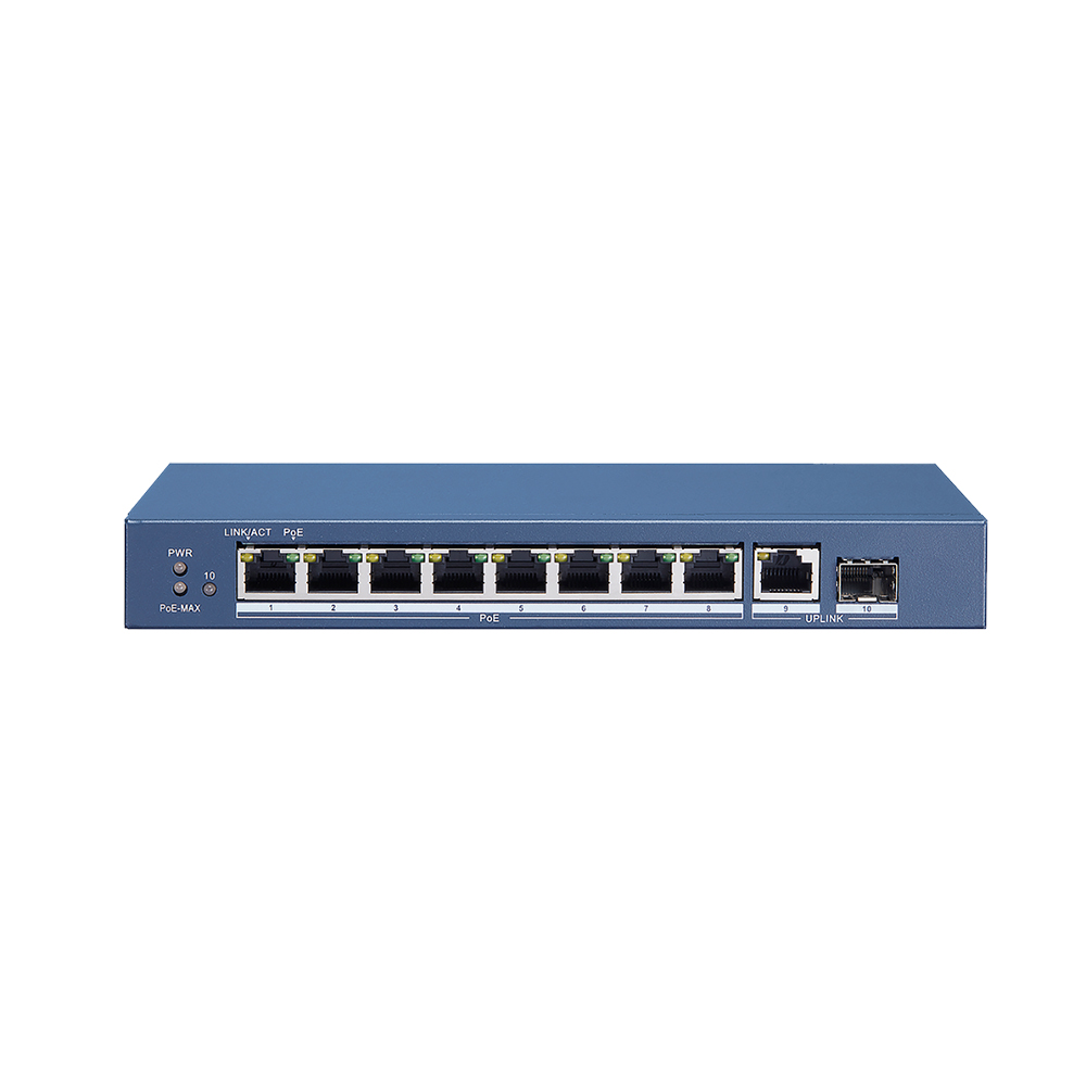DS-3E0510P-E 8-портовый гигабитный коммутатор POE коммутатор Hik оригинальный 2023 Лидер продаж
