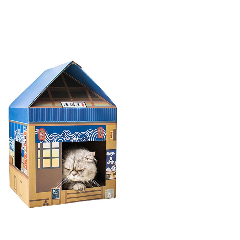 The new sake house cat scratching board wear-resistant corrugated paper pet supplies