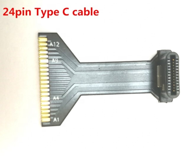 Oem Ультра тонкий гибкие печатные платы FPV плоский микро usb 3,1 Тип c кабель