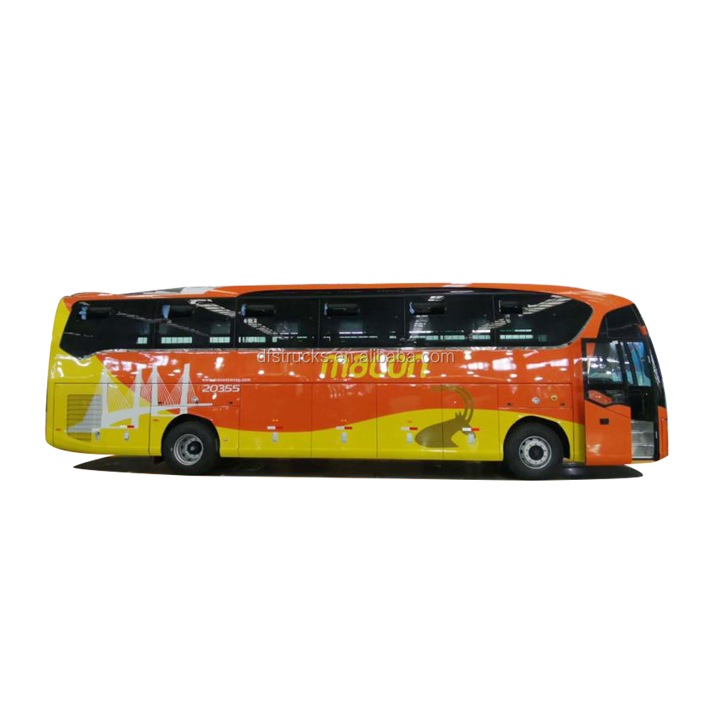 Yaxing 12.6m 57 70 seater euro3 diesel rear engine front disc rear disc luxury tourist coach bus popular in Africa