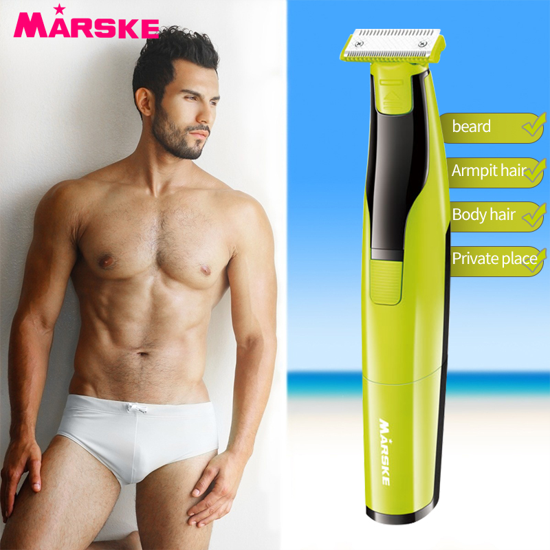 Best Sales MARSKE 5100 Rechargeable Women and Men Dry Battery Electric Shaver Comfortable Hair Removal