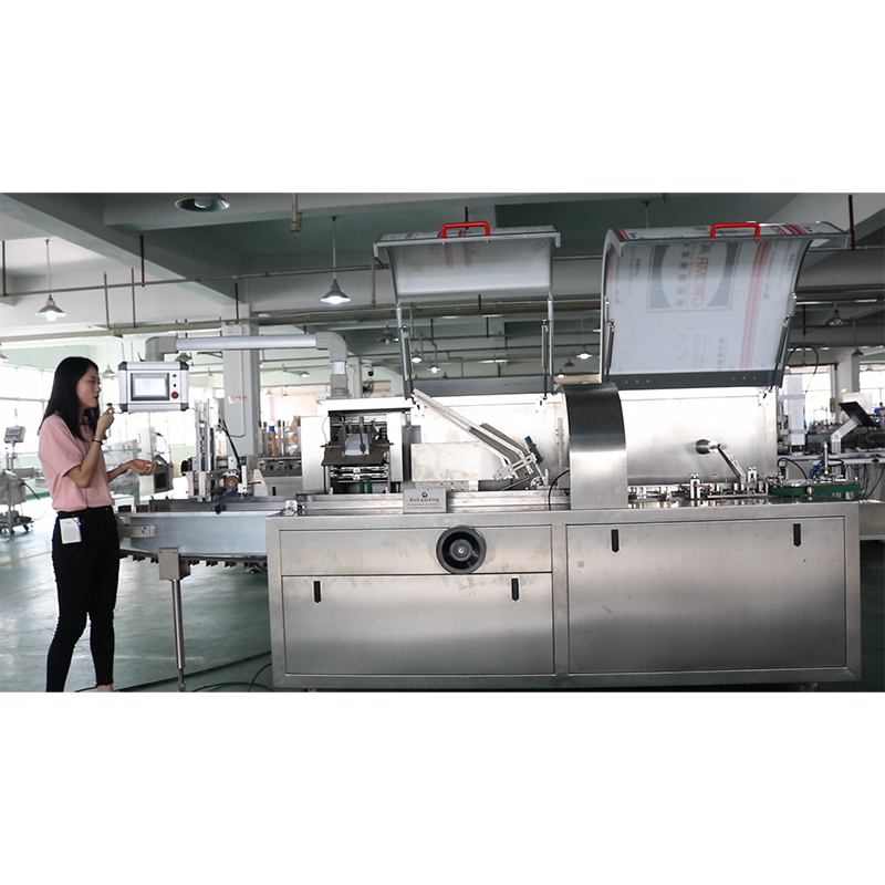 Automatic Horizontal Tablet Capsule Pill Blister Plate Box Packaging Cartoning Machine