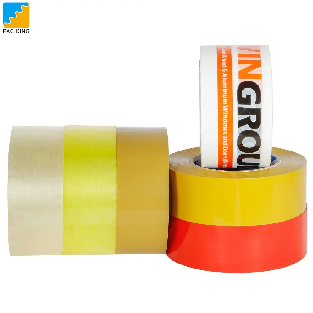 With Logo Adhesive Jumbo Roll Custom Logo Printed Bopp Packing Tape