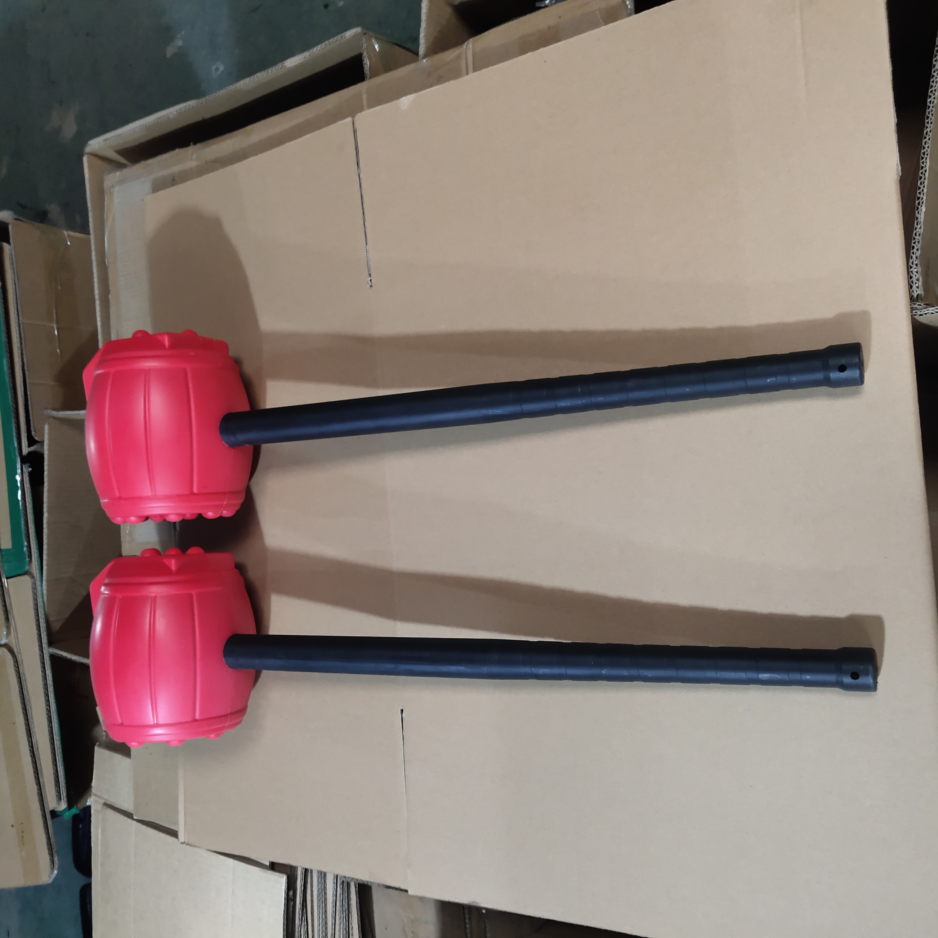 Playground atmosphere products outdoor toys are specially designed for games PU foam game hammer