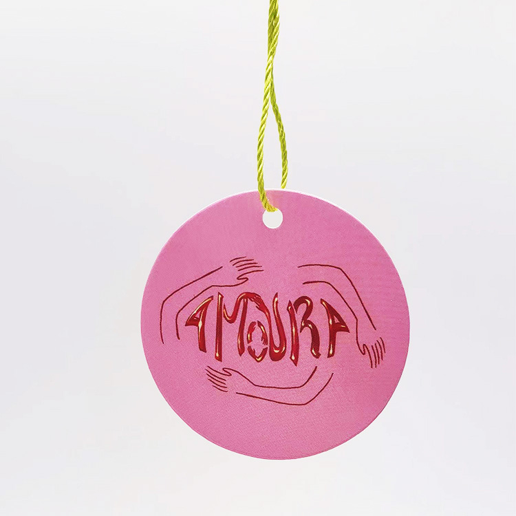 Matte Finished Tags For My Clothings Logo Brand Shoe Label Tag Customize Digital Swing Tag