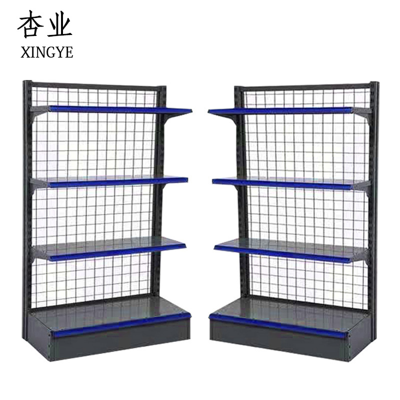 Luxury Version Of Modern Retail Store Gondola Shelves/One-Sided Hanging Basket Supermarket Shelves