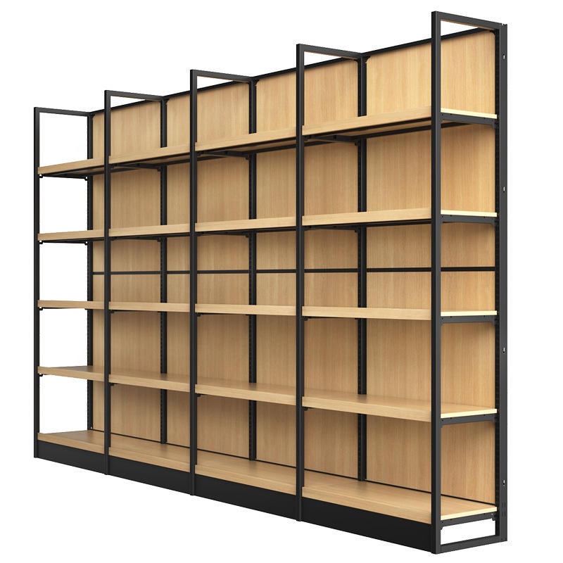 Adjustable Disassembled Mini Supermarket Gondola Shelving Retail Display Rack Shelves For Sale With Free 3D Design