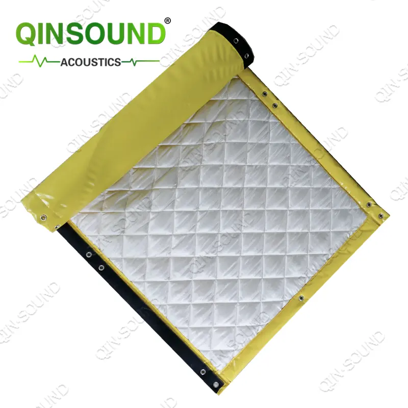 Soundproofing Materials Sound Insulation Materials PVC Soundproof Sound Barrier Tarpaulin For Construction Site