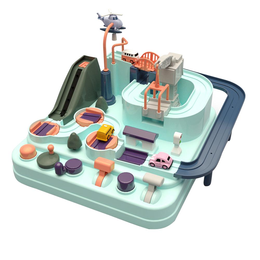 Wholesale Price Children'S Parent-Child Interactive Intelligence Development Car Racing Toys Parking Lot Toy