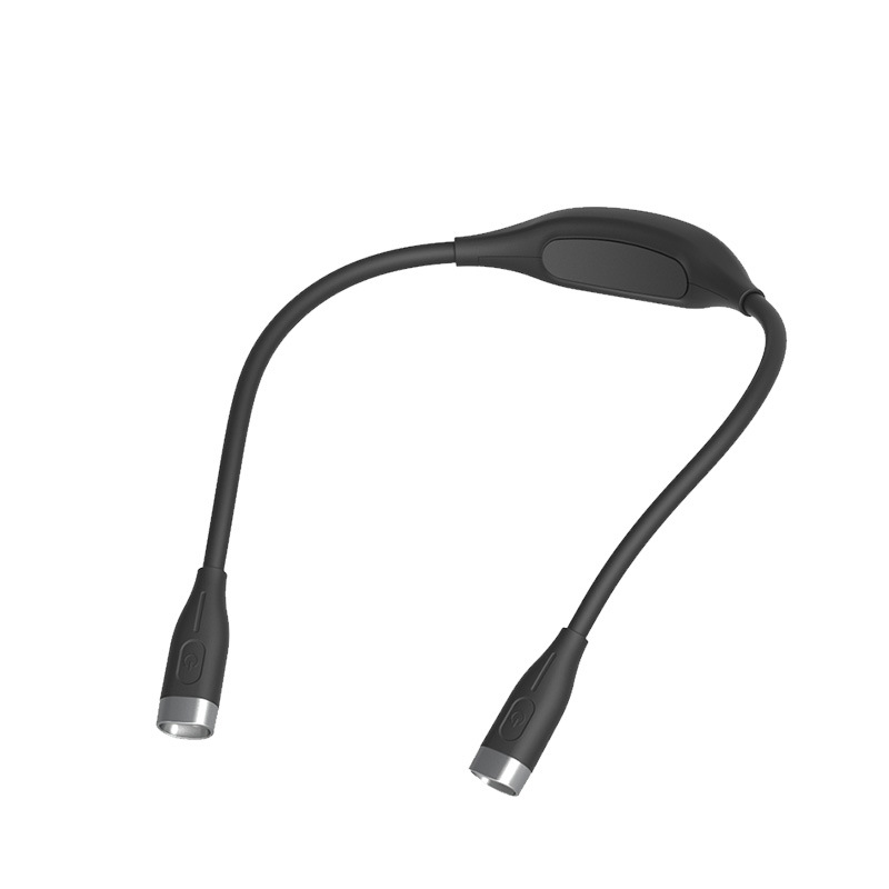 4 Led USB Reading Lamp High Quality Neck Book Light Rechargeable HandsFree Durable LED for Knitting Camping Repairing Lighting