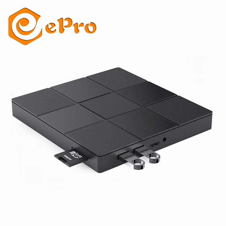 EPro оптовая продажа высокое качество EDD15 компакт-диск с dvd-плеером DVD RW USB 3,0 CD DVD горелки Внешний оптический привод