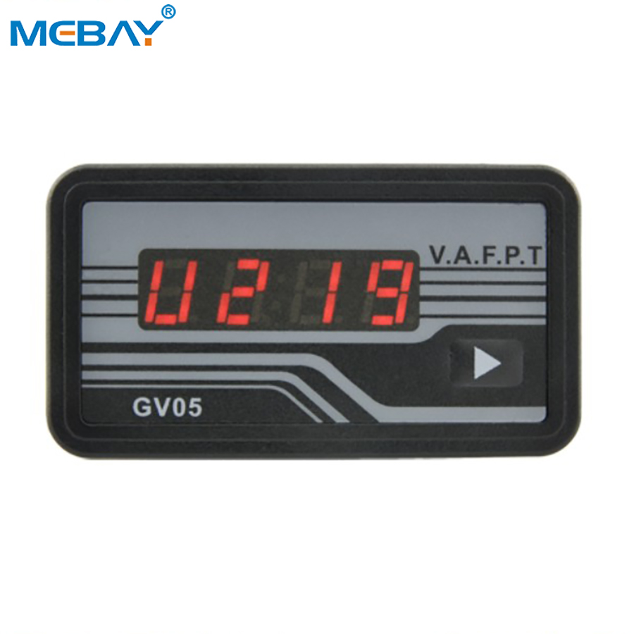 Diesel Generator LED Multifunctional Volt Ammeter Power Panel Meter GV05