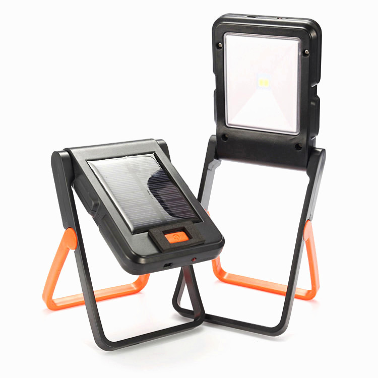 New design solar panel rechargeable flexible 12v led reading book light