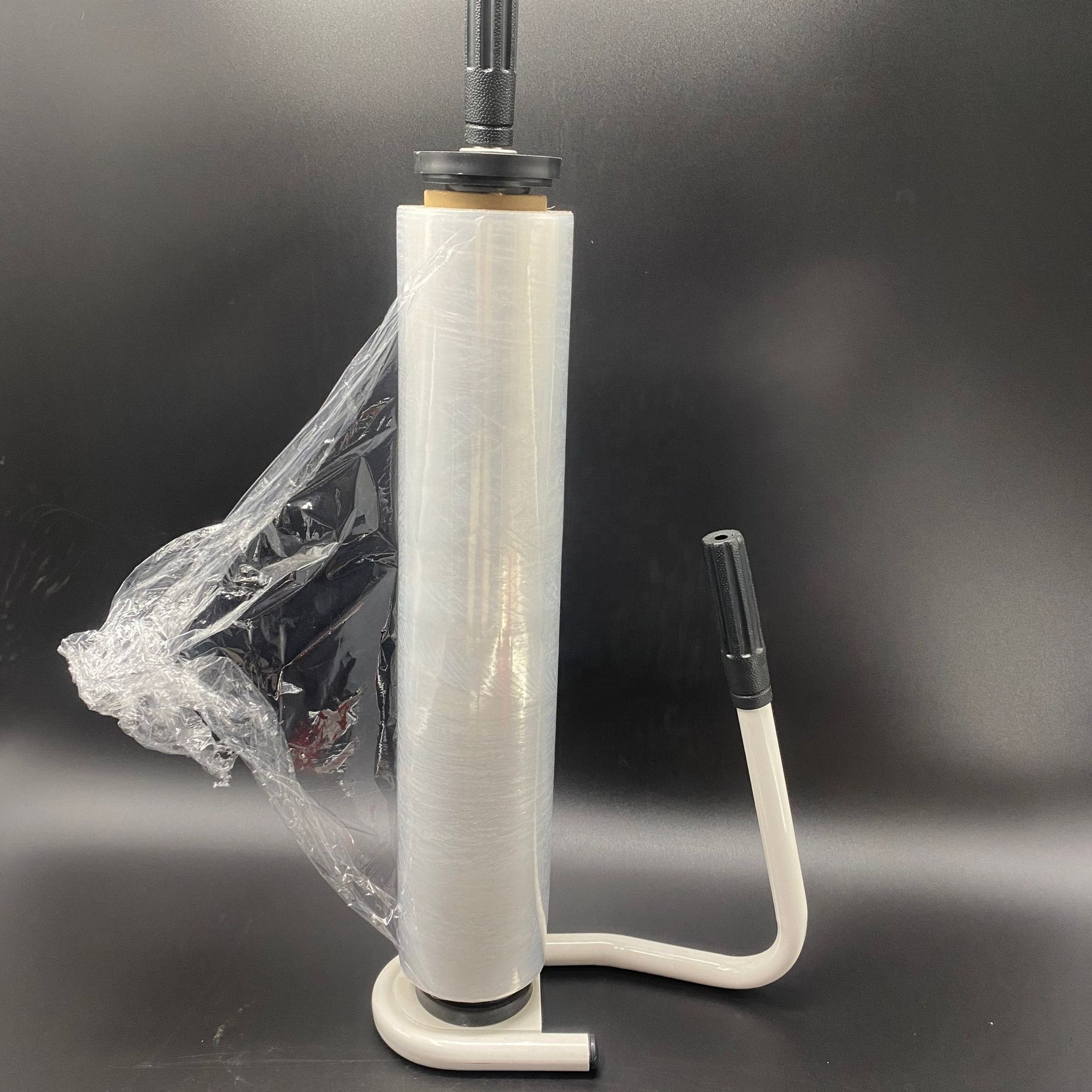 Adjustable stretch film wrap dispenser machine fits most film from 12" to 20" top quality metalic industrial standard durable