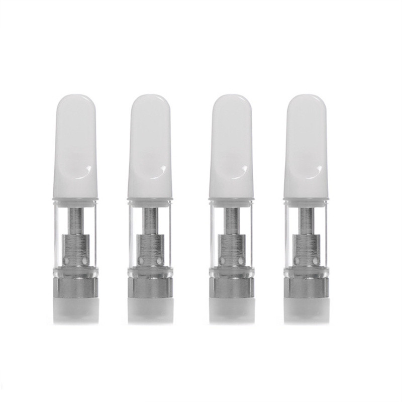 Wholesale Oem Ceramic Coil Cbd Vape Cartridge 510 Thread Empty Atomizer Vape Pen Carts Vaporizer Cartridge
