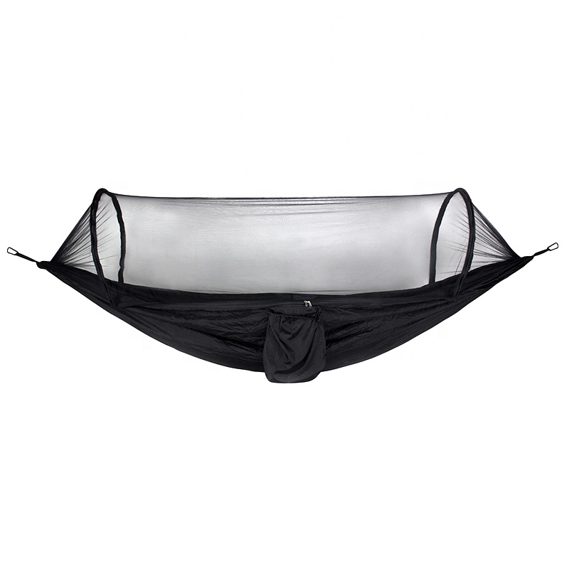 Hiking Lightweight Portable Hammock With Mosquito Net Durable Durable Nylon Hammock Camping Outdoor Hiking Hammock For Camping