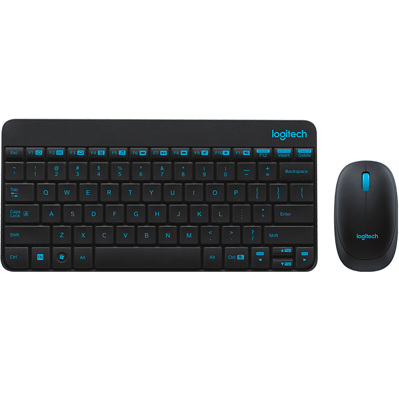 Оптовая продажа, беспроводная клавиатура Logitech MK245 Nano, комбинированная компактная 2,4 ГГц технология Plug and Play