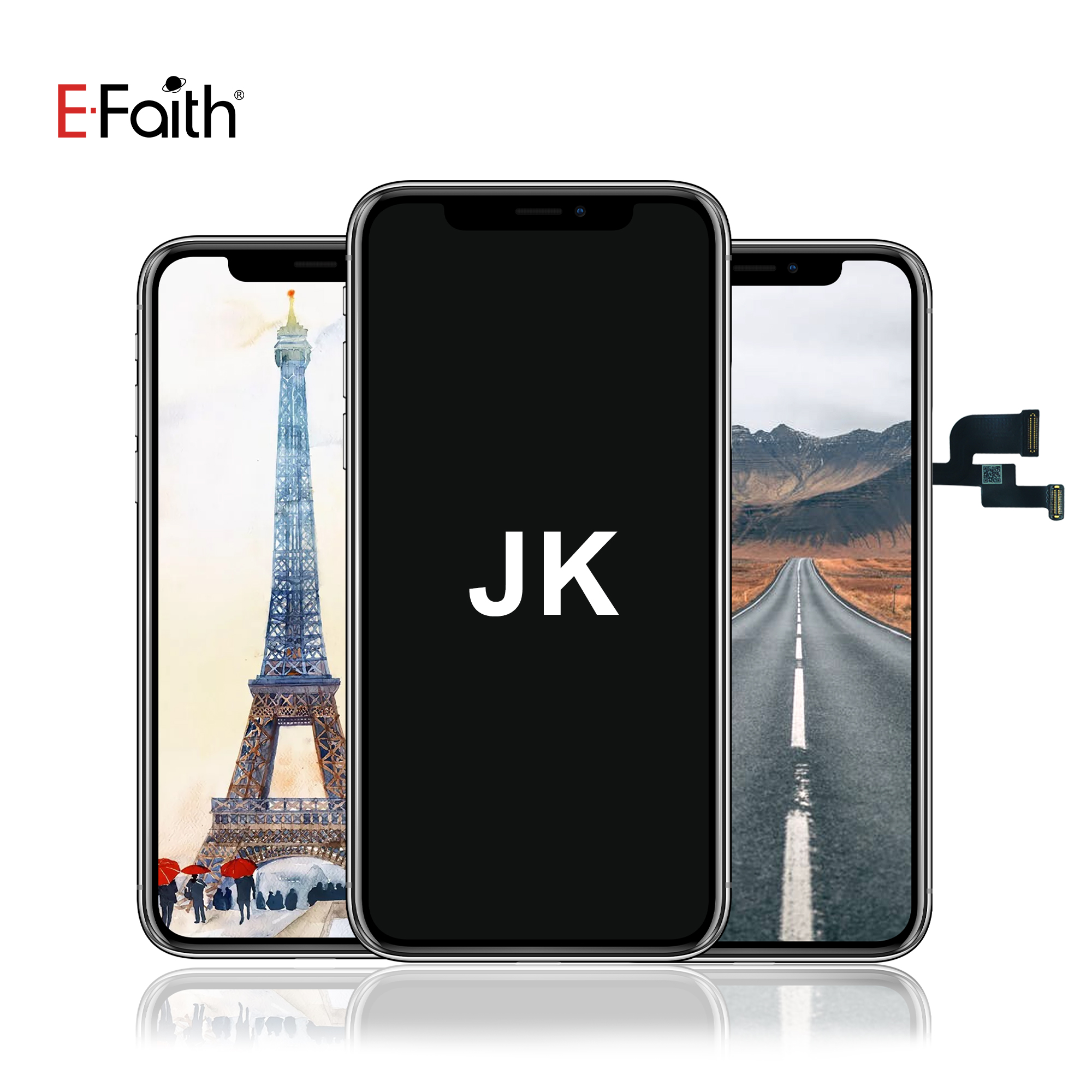 EFaith Facotory Price Incell JK LCD Screen For iPhone X XS XS Max XR X11 11 PRO MAX With Touch Display Digitizer Assembly