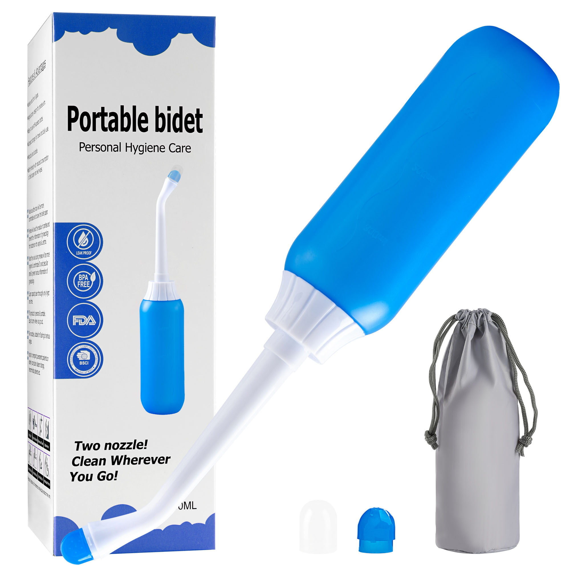 Портативное биде Peri Bottle для женщин, портативное биде для путешествий, ручное биде, устройство для мытья ягодиц, оптовая продажа биде