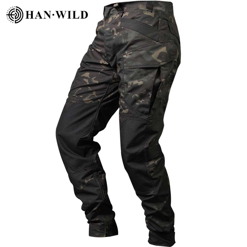 HAN WILD военные походные брюки, Длинные тактические брюки, дышащие брюки, комбинезоны, ветрозащитные брюки, водонепроницаемые брюки