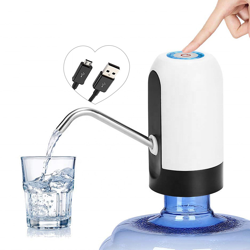 Portable Drinking Water Pump One Key Press Pump Dispenser Electric Automatic Water Dispenser