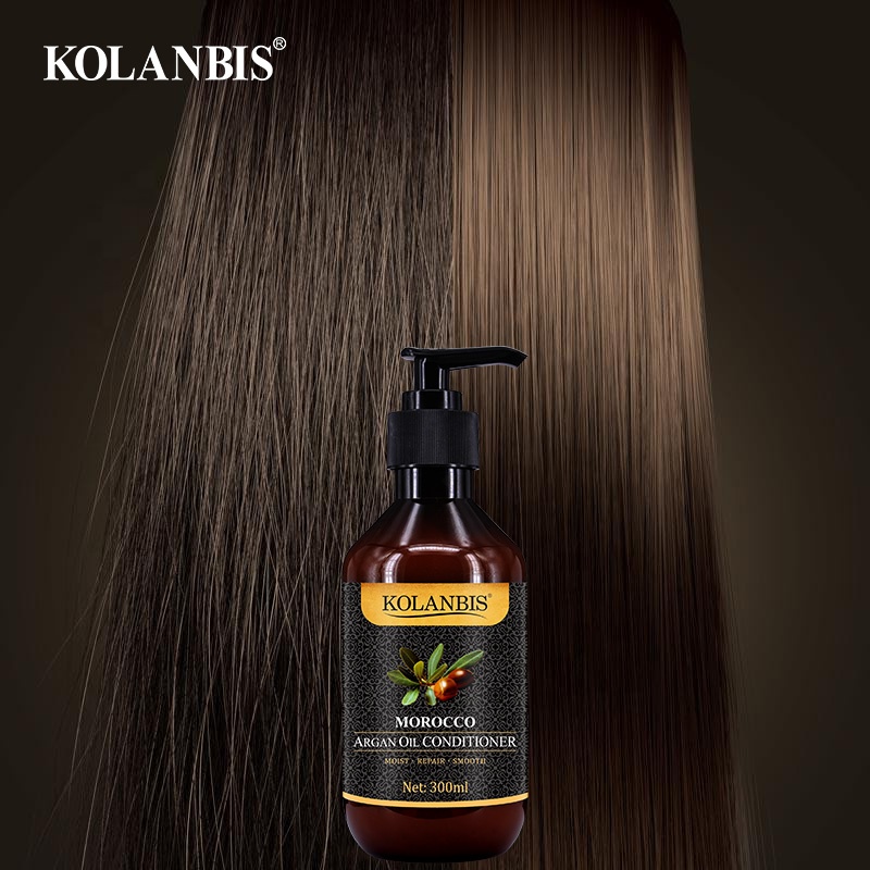 KOLANBIS, оптовая продажа, роскошные упаковочные коробки с индивидуальным логотипом, Марокканское аргановое масло, черный пучок волос, плетение, блеск, Кондиционер